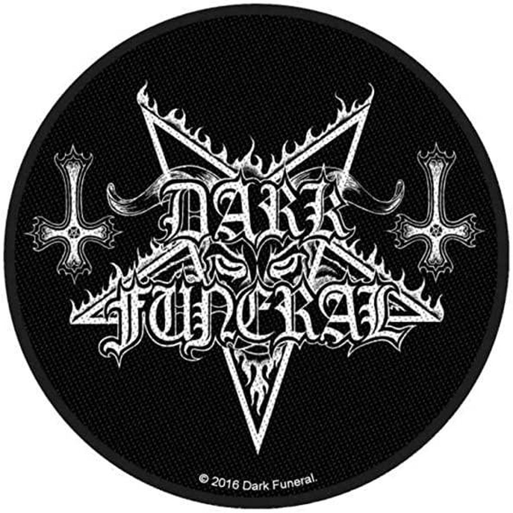 Dark Funeral - Circular logo tarra - Hoopee.fi