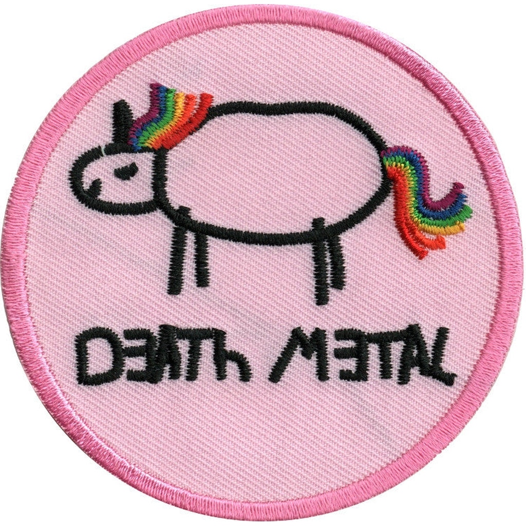Death metal pink hihamerkki - Hoopee.fi