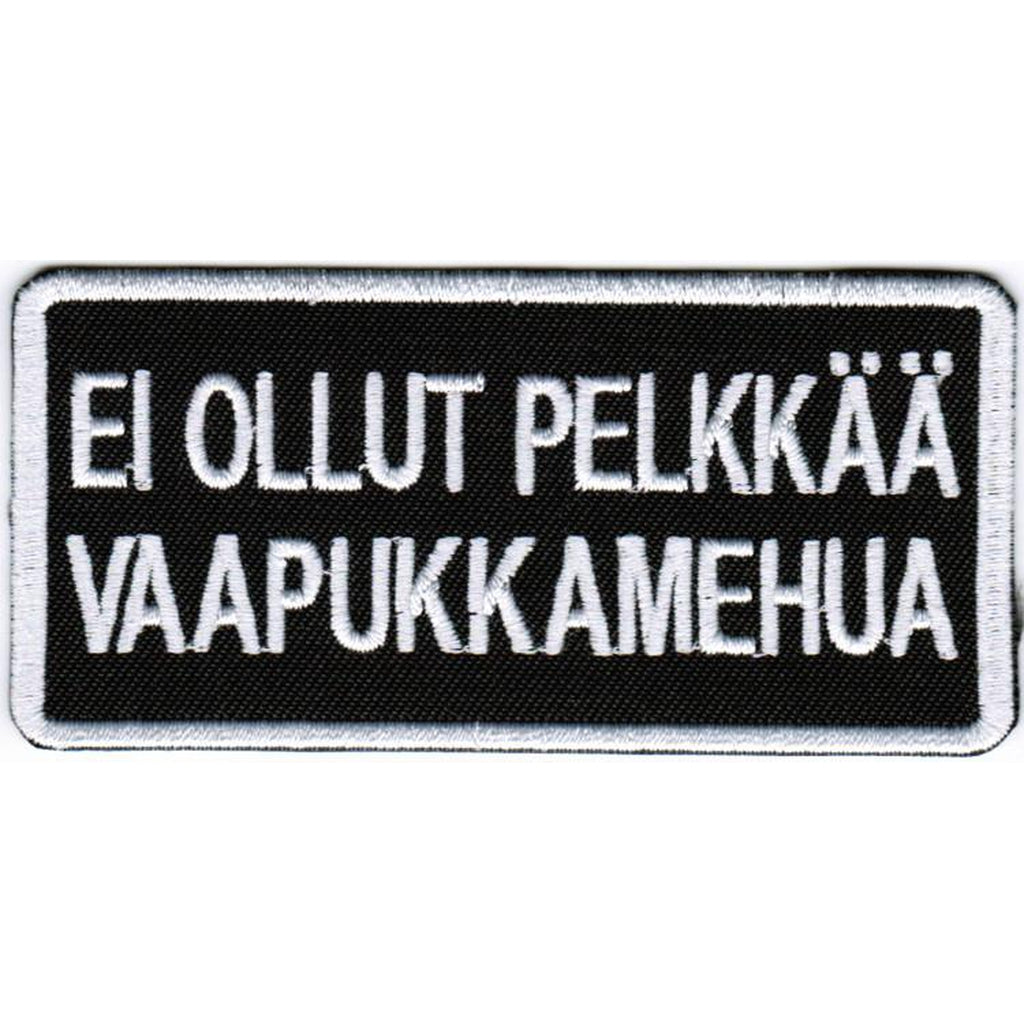 Ei vaapukkamehua haalarimerkki - Hoopee.fi