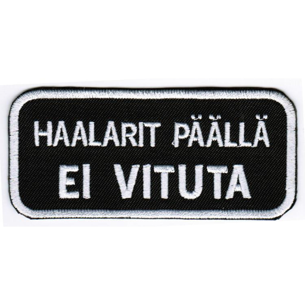 Haalareissa ei ketuta hihamerkki - Hoopee.fi