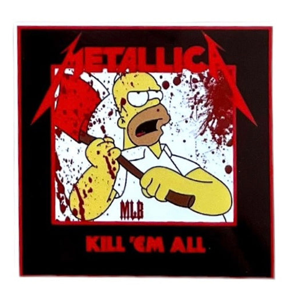 Homer Simpson - I love Metallica tarra - Hoopee.fi