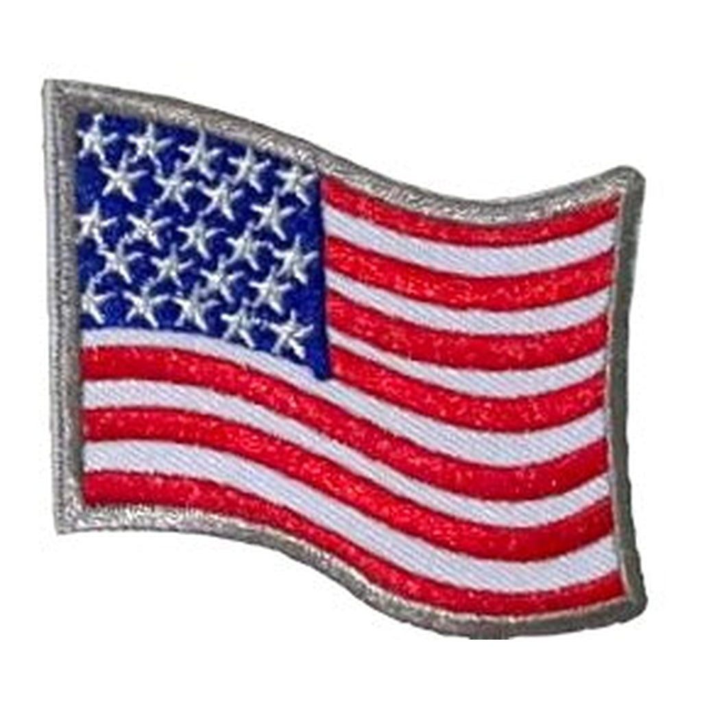 Waving USA flag hihamerkki - Hoopee.fi