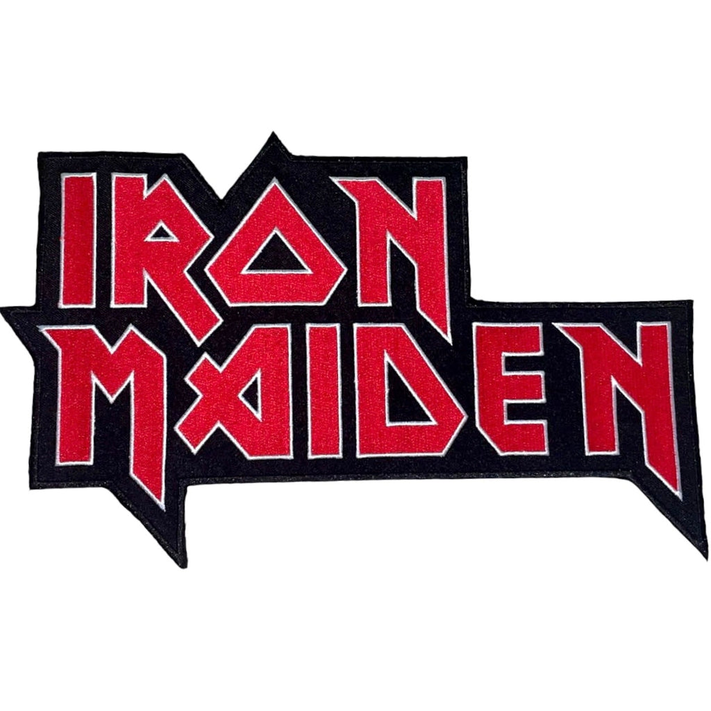 Iron Maiden - 2row logo selkämerkki - Hoopee.fi