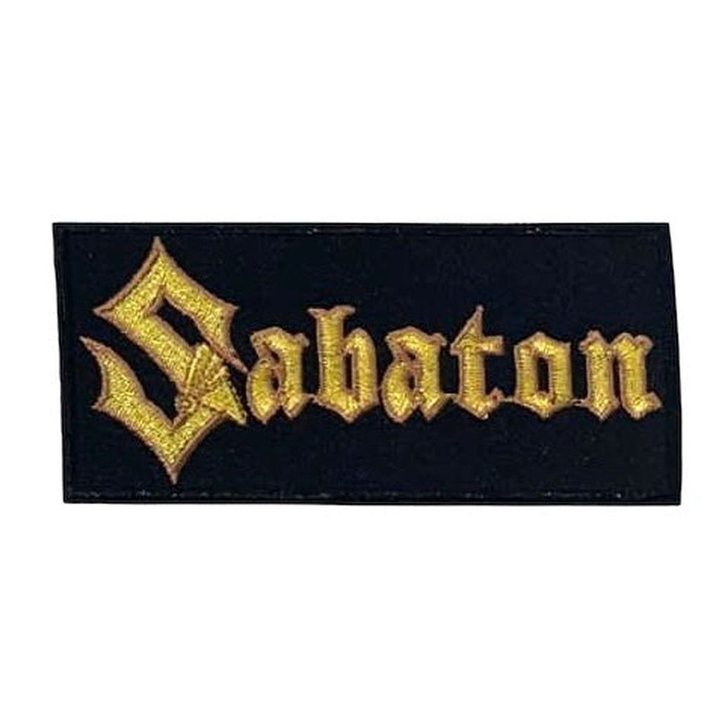 Sabaton - Gold logo hihamerkki - Hoopee.fi