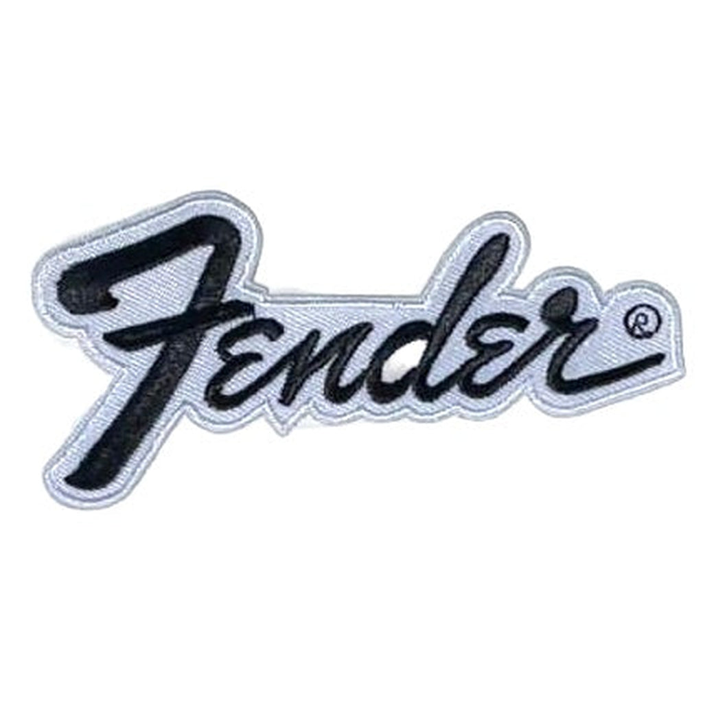 Fender - Black text hihamerkki - Hoopee.fi