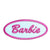 Barbie oval kangasmerkki - Hoopee.fi